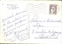 CPSM Cavalaire Var La Plage vers la Boui'labaisse Vue generale