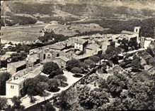 CPSM Village de Gassin Var et Route Croix Valmer 