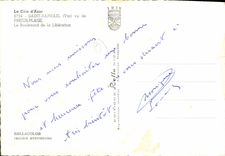 CPSM La Cote d'Azur Saint Raphael Var vu de Frejuis Plage Le Boulevard de la Liberation 