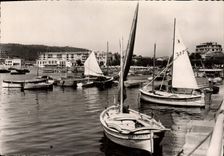 CPSM La Cote d'Azur Ste Maxime sur Mer Le Port 