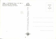 CPSM Cotignac Var Notre Dame des Graces Sanctuaire historique de France 