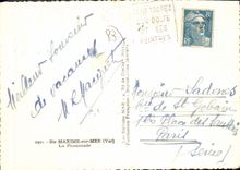 CPSM Ste Maxime sur Mer Var La Promenade