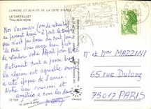 CPSM Lumiere et Beaute de la Cote d'Azur Le Castellet Trou de la Dame