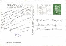 CPSM Notre belle France Vins sur Caramy Pont sur le Caramy 