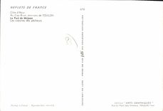 CPSM Reflets de France Cote d'Azur Au Cap Brun environs de Toulon Le Port de Mejean Les cabanes des 