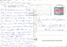 CPSM Les Bords de la Riviera Saint Tropez Var Le Port