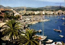 CPSM Reflets de Provence Sanary sur Mer Une echappee sur le Port 