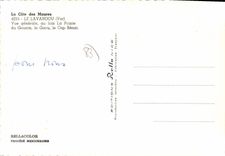 CPSM La Cote des Maures Le Lavandou Var Vue generale au loin La Pointe du Gouron le Gaou le Cap Bena