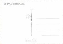 CPSM Cote d'Azur Ste Maxime Var Vue panoramiqie aerienne