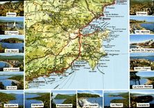 CPSM De Bormes et le Lavandou Saint Tropez et Sainte Maxime 