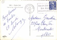 CPSM Toulon Var Pont du Las Eglise St Joseph 