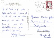 CPSM La Cote A'Azur Hyeres La Capte Var La Plage Le Port