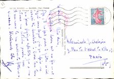 CPSM Ile de Bendor Bandol Var France Le Kiosque et la Maison