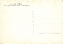 CPSM La Cote D'Azur St Raphael Var Vue generale 