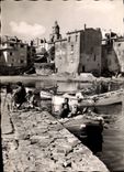 CPSM Les Bords de la Riviera St Tropez Var Le Port des Pecheurs 
