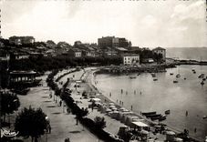 CPSM Ste Maxime sur Mer Var Boulevard de La Plage 