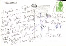 CPSM St Tropez Var Vue generale aerienne