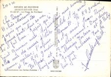 CPSM Sanary sur Mer Var La Plage de Port Issol