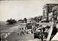 CPSM Toulon Var Plage du Maurillon 