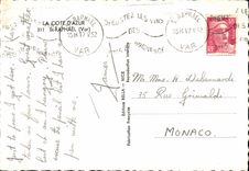 CPSM La Cote D'Azur St Raphael Var 