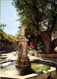 CPSM Tourtour Var La fontaine et les ormeaux de Sully 