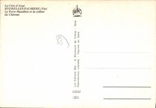 CPSM La Cote D'Azur Hyeres les Palmiers Var La Porte Massillon et la colline du Chateau