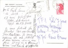 CPSM Sanary Les Joutes la force l'adresse ou le bain force