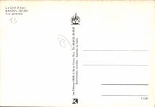 CPSM La Cote D'Azur Bandol Vue generale 