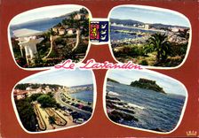 CPSM La Cote D'Azur Le Lavandou Var 