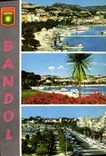 CPSM Souvenir de Bandol Vue generale Le Port Le Quai de Gaulle 