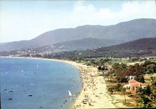 CPSM La Cote D'Azur Croix Valmer Var La Plage 