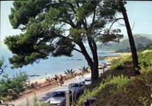 CPSM La Cote D'Azur Croix Valmer Var Plage du Gigaro 