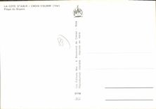 CPSM La Cote D'Azur Croix Valmer Var Plage du Gigaro 