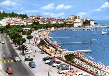 CPSM Ste Maxine Var Vue panoramique su la Plage et la Ville 