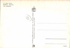 CPSM La Cote D'Azur Bandol Une generale 