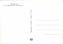 CPSM Toulon Var Le Memorial de la Tour Baumont 