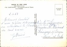 CPSM Cote D'Azut Varoise St Tropez Vue generale prise du Chemin de la Citadelle