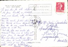 CPSM Vue sur la Ville et le Golfe St Tropez