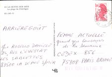 CPSM La Seyne sur Mer La Plage de Fabregas 