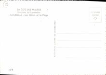 CPSM La Cote des Maures Environs du Lavandou Aiguebelle Les Hotels et la Plage