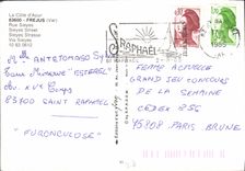 CPSM La Cote D'Azur Frejus Var Rye Sieyes 