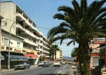CPSM La Cote D'Azur Cavalaire sur Mer La Perle du Var La Route Nationale 