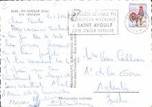 CPSM St Aygulf Var Les calanques 