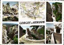 CPSM Gorges du Verdon 