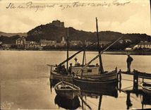 CPSM Ile de Porquerolles Le Port et le Vieux Fort 