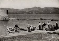 CPSM St Tropez Var Quartier des pecheurs 