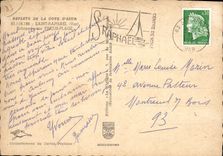 CPSM St Raphael Var Echappee sur Frejus Plage 