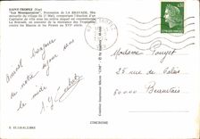 CPSM St Tropez Var Les Mousquetaires