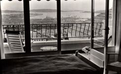 CPSM Vue prise d'un Studio de La Tour Blanche L'Hotel Restaurant 