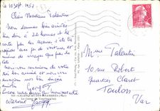 CPSM Calanques des Issambres Var Le Camp du Touring Club